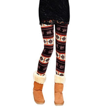 Floral Printed High Waist Leggings For Women Lady Casual Elasticity Skinny Tribal Stretchy Pants Leggings IMY66