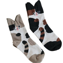 Funny Socks Unique Women Girls Cartoon Cute Animal Cat Cotton Warm Socks Cotton calcetines meias Leg Warmers IMY66
