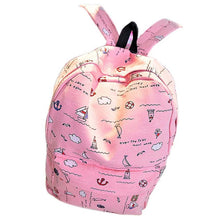 Girl Women Casual Printed Canvas Shoulder Backpack School Bag For Teenage Girls IMY66