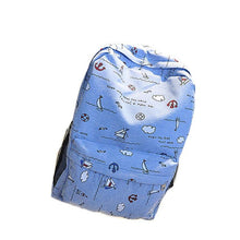 Girl Women Casual Printed Canvas Shoulder Backpack School Bag For Teenage Girls IMY66