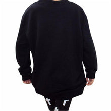 Harajuku Women Hooded Sweatshirt Casual Loose Hexagram Print Long Sleeve Tops Tee Shirts femme camisetas y tops IMY66