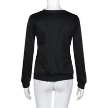 Harajuku Women Hooded Sweatshirt Casual Loose Hexagram Print Long Sleeve Tops Tee Shirts femme camisetas y tops IMY66