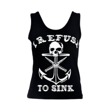 Harajuku Women Sexy Backless Boat Anchor Skull Printed Vest Sleeveless Tank Tops Shirt Camisole Female IMY66