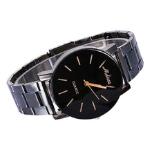 Lover's Couple Casual Quartz Dial Simple Watches Men Women Stainless Steel WristWatch Round Case Relojes IMY66