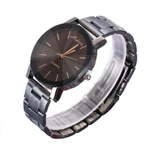 Lover's Couple Casual Quartz Dial Simple Watches Men Women Stainless Steel WristWatch Round Case Relojes IMY66