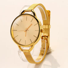 Luxury Band Watch Women Stainless Steel Strap Golden Watch Women Dress Watches quartz bracelet Wristwatches Hour IMY66