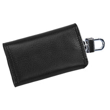 Luxury Men Leather Wallet Car Key Chain Holder 6 Ring Pouch Case IMY66