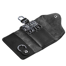 Luxury Men Leather Wallet Car Key Chain Holder 6 Ring Pouch Case IMY66
