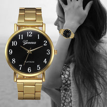 Luxury Watches Women Crystal Full Stainless Steel Golden Bracelet Analog Quartz Wrist Watch relogio feminino IMY66