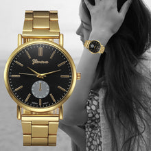 Luxury Watches Women Crystal Full Stainless Steel Golden Bracelet Analog Quartz Wrist Watch relogio feminino IMY66
