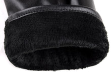 Men PU Leather Gloves Touch Screen Thermal Motorcycle Ski Snow Snowboard Gloves Mittens Cashmere IMY66