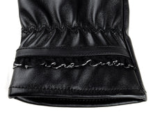 Men PU Leather Gloves Touch Screen Thermal Motorcycle Ski Snow Snowboard Gloves Mittens Cashmere IMY66