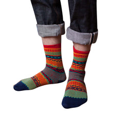 Men Womens Socks Unisex Multi-Color Knitting Socks Casual Thick Cotton Middle Tube Socks calcetines meias IMY66