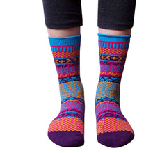 Men Womens Socks Unisex Multi-Color Knitting Socks Casual Thick Cotton Middle Tube Socks calcetines meias IMY66