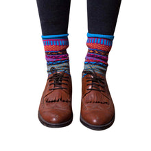 Men Womens Socks Unisex Multi-Color Knitting Socks Casual Thick Cotton Middle Tube Socks calcetines meias IMY66