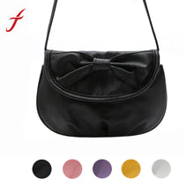 Mini Crossbody Bag Faux Leather Shoulder Bowknot Purse Women Girl Satchel Body Tote Handbag Bag IMY66