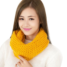 Ms And Circle Neck Chunky Knitted Infinity Scarf Wraps For Women IMY66