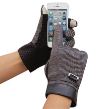 Plaid Goves For Men Phone Touch Screen Full Finger Gloves Warm Outdoor Sport Warm Gloves guantes mujer IMY66