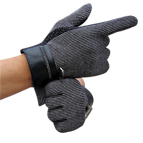 Plaid Goves For Men Phone Touch Screen Full Finger Gloves Warm Outdoor Sport Warm Gloves guantes mujer IMY66