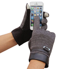 Plaid Goves For Men Phone Touch Screen Full Finger Gloves Warm Outdoor Sport Warm Gloves guantes mujer IMY66