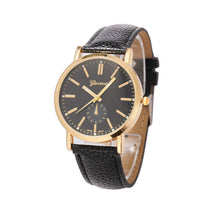 Quartz Watches Women Men PU Leather Luxury Band Casual Dress Watch Analog Vogue Dress WristWatch For Women Men IMY66