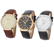 Quartz Watches Women Men PU Leather Luxury Band Casual Dress Watch Analog Vogue Dress WristWatch For Women Men IMY66