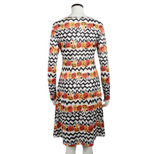 Sexy Halloween Party Dress Women Dresses Pumpkin Print Long Sleeve Swing Mini Dress vestidos femininos IMY66