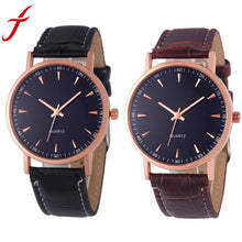 Simple Luxury Casual Leisure Crocodile PU Leather Quartz Wrist Watches Women Men relojes IMY66
