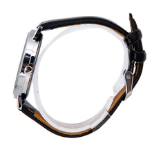 Simple Style Watches Women Faux Leather Band Roman Numerals Analog Quartz Wrist Watch Relogio Feminino IMY66