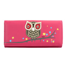 Small Fresh Women Cartoon Owl Long Wallet Purse Clutch Bag Card Holder carteira feminina IMY66