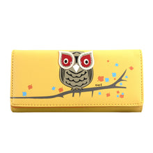 Small Fresh Women Cartoon Owl Long Wallet Purse Clutch Bag Card Holder carteira feminina IMY66