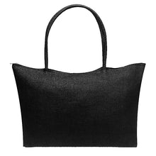 Solid Color Women Casual Scrub Shoulder Bags Straw Messenger Beach Bags Purse Satchel Shell Bag IMY66