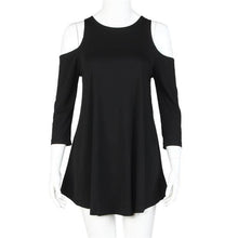 Solid Sexy Dress Women Casual Off Shoulder Long Sleeve Bodycon Mini Dress Vestidos femininos IMY66