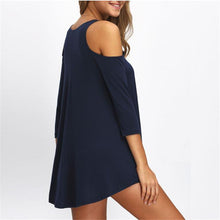 Solid Sexy Dress Women Casual Off Shoulder Long Sleeve Bodycon Mini Dress Vestidos femininos IMY66