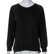 Solid T-Shirts For Women Ladies Casual Loose Long Sleeve Tunic Tops Pullover Tee Shirt femme camisetas y tops IMY66