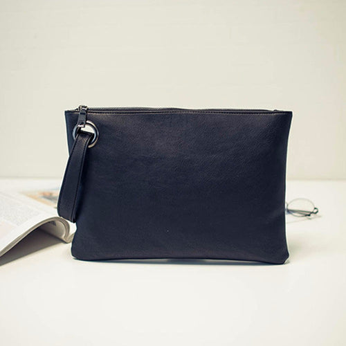 Solid Women Clutch Bag PU Leather Women Envelope Bag Clutch Evening Bag Female Clutches Handbag bolsas feminina IMY66