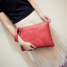Solid Women Clutch Bag PU Leather Women Envelope Bag Clutch Evening Bag Female Clutches Handbag bolsas feminina IMY66