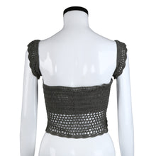 Women Crop Tops Hollow Crochet Cami Tank Camisole Vest Blouse Bodycon Bralette blusa de renda feminino IMY66