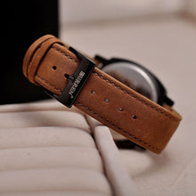 Top Classic Men Business Casual Military Scrub Leather Strap s Wrist Quartz Watch reloj IMY66