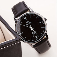 Ultra-thin Man Women Casual Wrist Watch PU Leather Quartz Watch relogios masculino IMY66