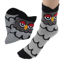 Unique Women Girls Cartoon Funny Socks Lovely Cute 3D Owl Cotton Warm Socks calcetines mujer Warm Socks IMY66