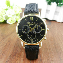 Unisex PU Leather Band Casual s Analog Quartz Luxury Vogue Dress Wrist Watch For Women Men IMY66