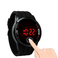 Waterproof Mens Watches LED Touch Screen Date Silicone Digital Wrist Watch Watch relogio masculino IMY66
