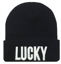 Caps Hats For Women Men Unisex Embroidery Lucky Hat Warm Knitting Cap Hip-hop Beanie Hat Bonnet Balaclava IMY66
