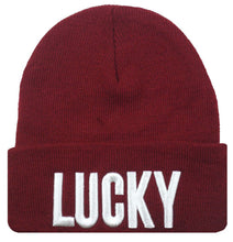 Caps Hats For Women Men Unisex Embroidery Lucky Hat Warm Knitting Cap Hip-hop Beanie Hat Bonnet Balaclava IMY66