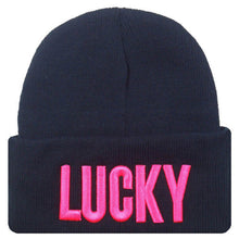 Caps Hats For Women Men Unisex Embroidery Lucky Hat Warm Knitting Cap Hip-hop Beanie Hat Bonnet Balaclava IMY66