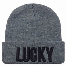 Caps Hats For Women Men Unisex Embroidery Lucky Hat Warm Knitting Cap Hip-hop Beanie Hat Bonnet Balaclava IMY66