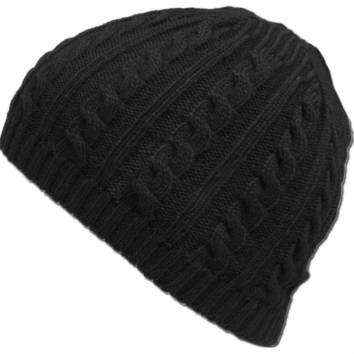 Warm Unisex Women Men Cable Knitted Warm Crochet Hats Braided Baggy Beret Cuffless Beanie Caps IMY66