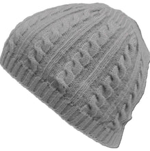 Warm Unisex Women Men Cable Knitted Warm Crochet Hats Braided Baggy Beret Cuffless Beanie Caps IMY66