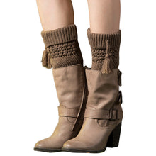 Women Leg Warmers Tassel Brief Paragraph Leg Warmers Socks Boot Cover Calentadores Piernas Mujer IMY66
